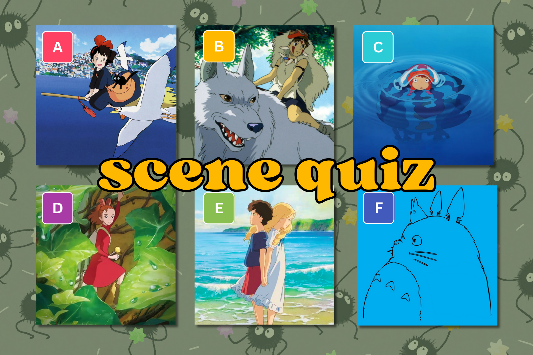 Studio Ghibli Quiz: Guess the Movie Based on the Scene